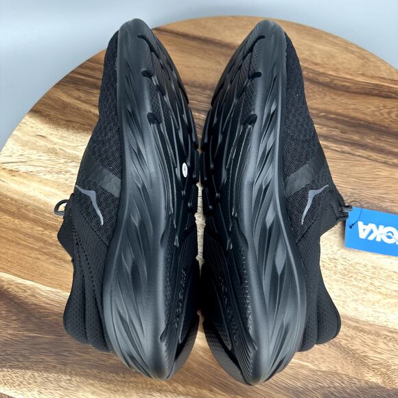 Hoka One One Ora Recovery 2 Slip-On Shoes Men's Size 8 Black NWT 1119397 BBLC - Picture 5 of 8